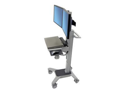 Ergotron Neo-Flex WideView WorkSpace Cart Patented Constant Force Technology 