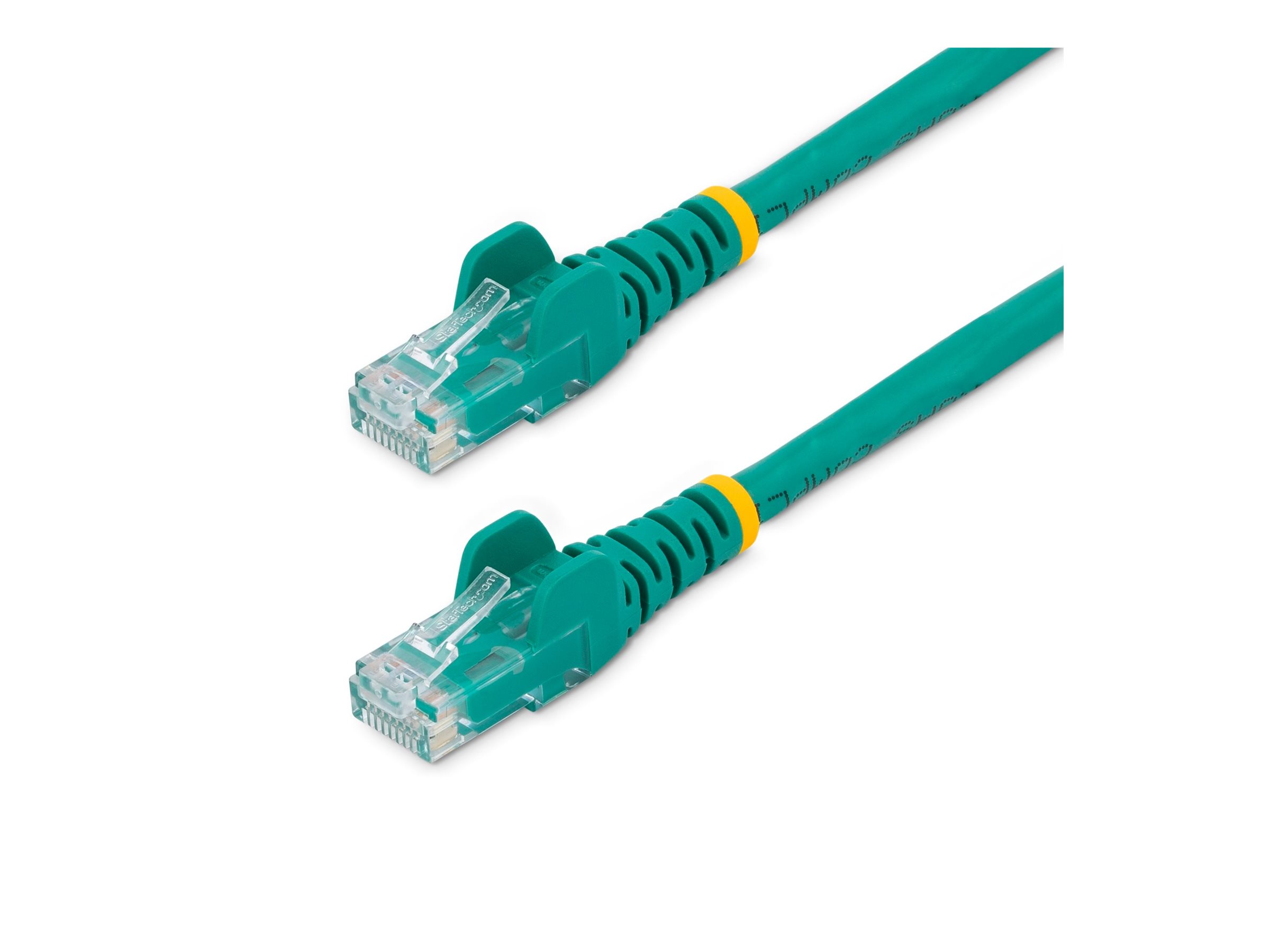 Startech 10ft CAT6 Ethernet Cable, 10 Gigabit Snagless RJ45 650MHz 100W PoE Patch Cord, CAT 6 10GbE UTP Network Cable w/Strain Relief, Green, Wiring is UL Certified/TIA