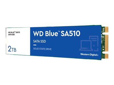 WD Blue SA510 SSD 2TB M.2 SATA III - WDS200T3B0B