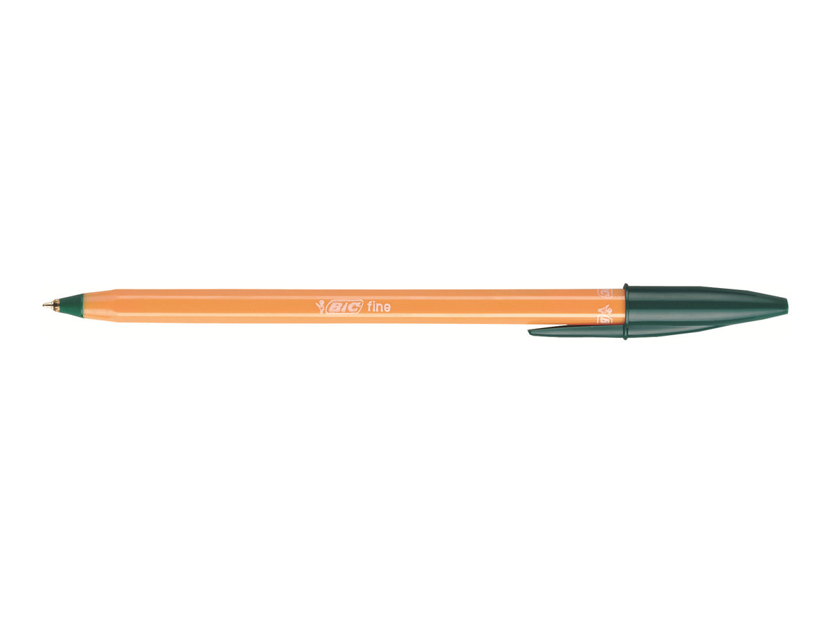 Bic Orange Ballpoint Pen Green Pack Of 20 Bic Orange Ballpoint Pen Green Pack Of 20