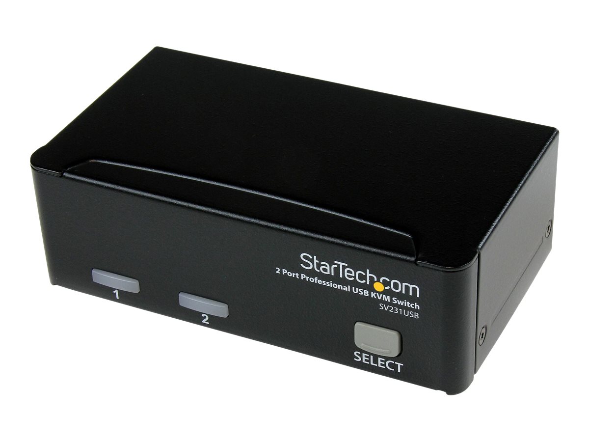 StarTech.com 2 Port VGA USB KVM Switch