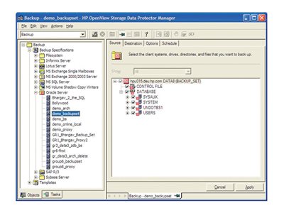 Micro Focus Data Protector Advanced Backup to Disk