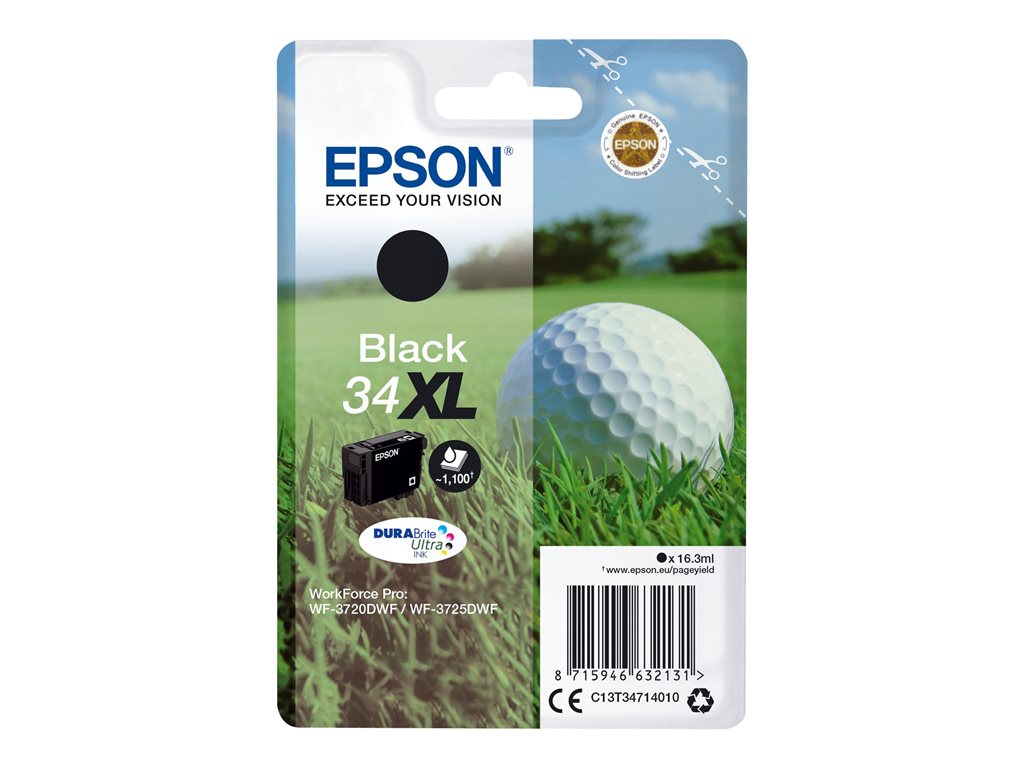 EPSON 4LB Singlepack 34XL Ink Black w/s