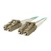 Belkin 20M Fiber Optic Cable; 10GB Aqua Multimode LC/LC Duplex, 50/125 OM3