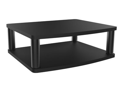 Tripp Lite Adjustable Monitor Stand Display Riser, Swivel w/ Storage Shelf