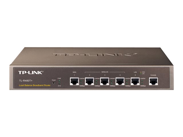 Image of TP-Link TL-R480T+ - router - desktop