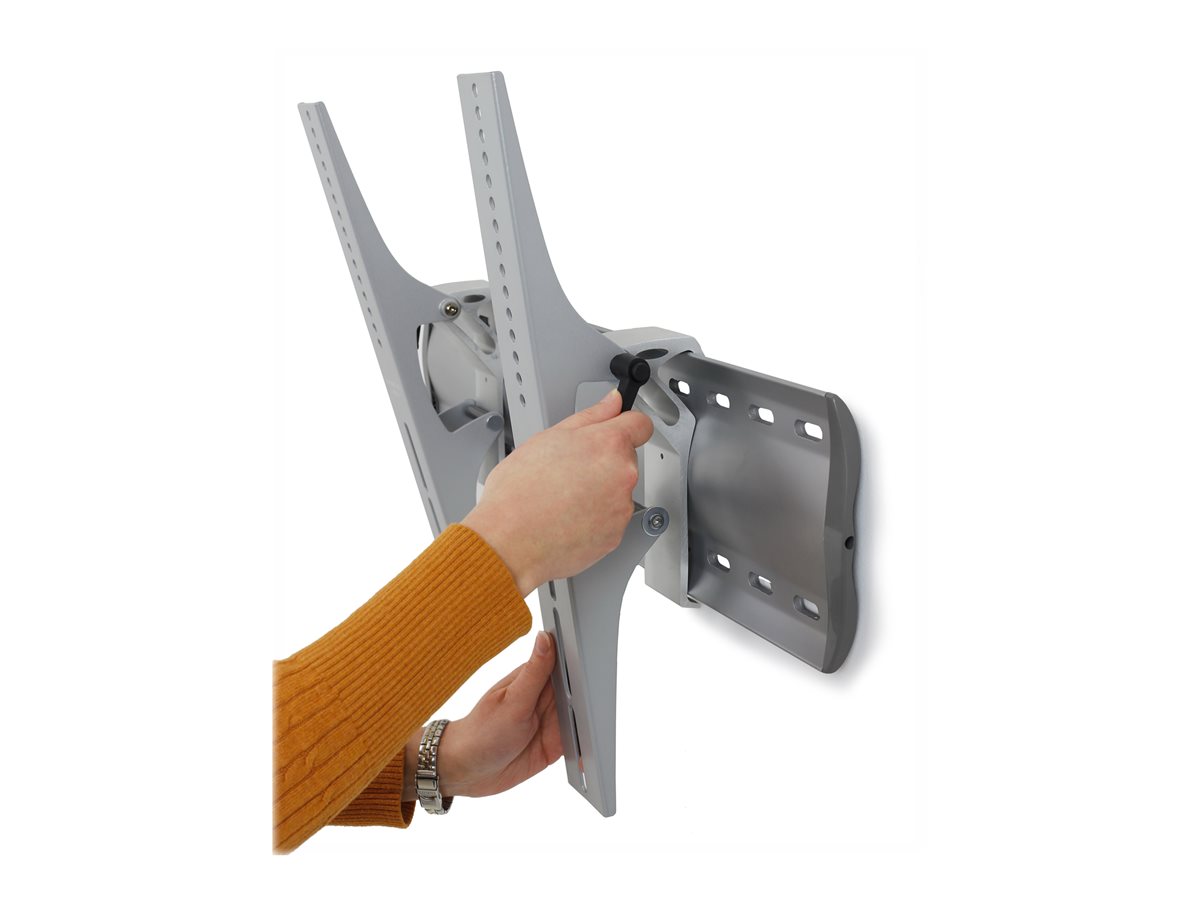 Ergotron TM Tilting Wall Mount montážní sada - Technologie konstantní síly - pro plochý panel - stříbrná – foto 4