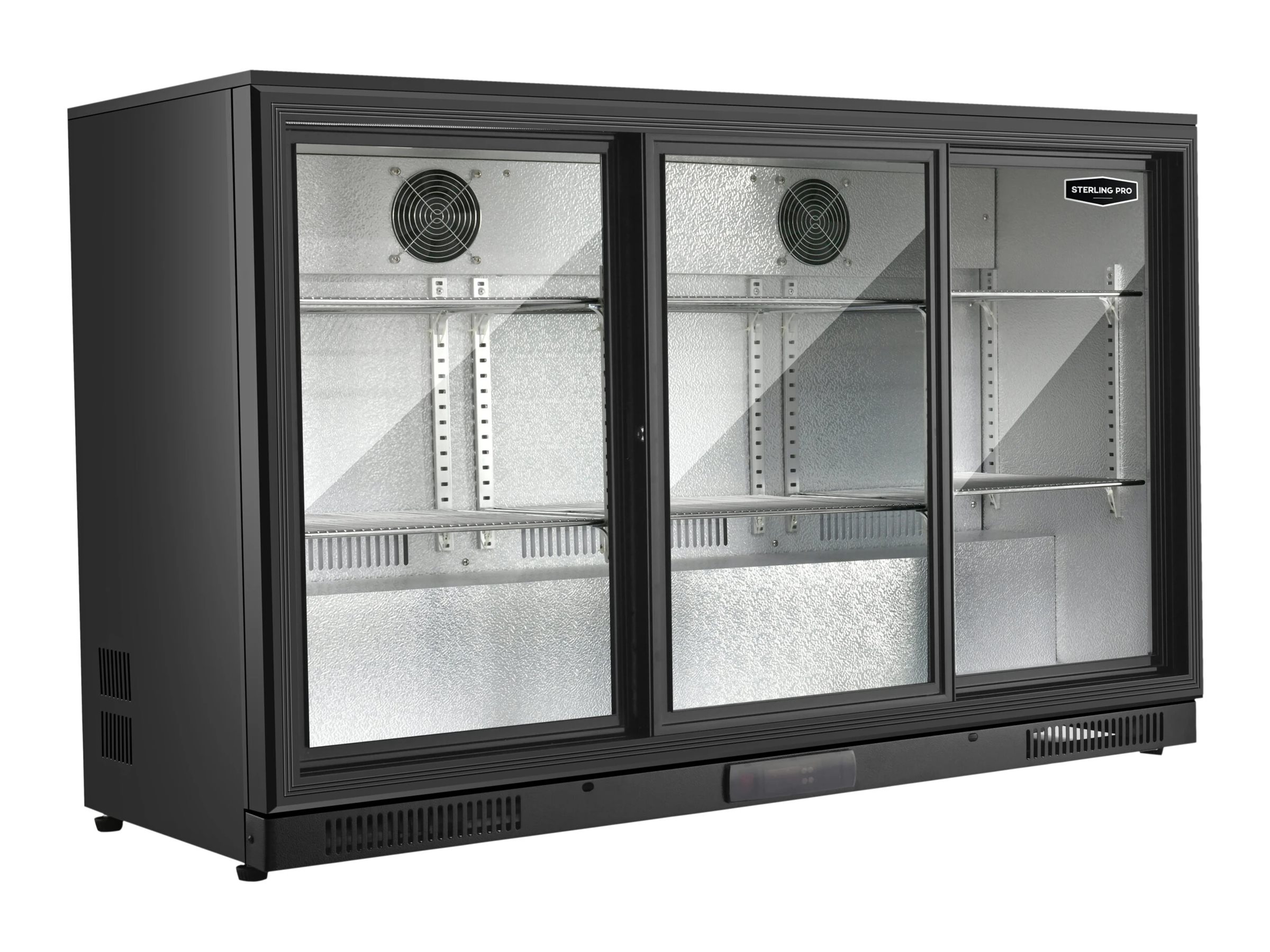 Sterling Pro Green SP3HC-BS - drinks chiller - freestanding - black