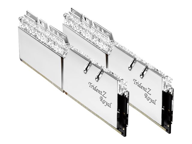 G.SKILL Trident Z Royal Pamięć DDR4 16GB 2x8GB 3600MHz CL17 1.35V XMP Srebrna