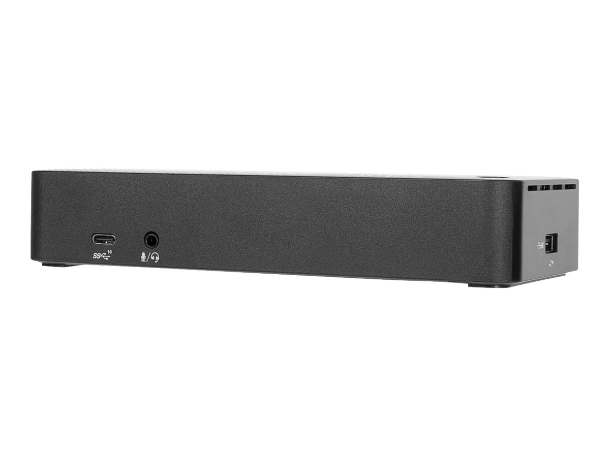 Targus Universal DV4K docking station USB-C 3.2 Gen 2 / Thunderbolt 3 2 x HDMI 2 x DP Product shot Right side 77651