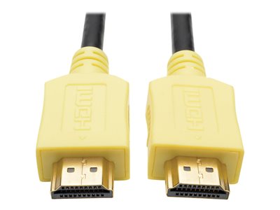 Tripp Lite 6ft Hi-Speed HDMI Cable Digital A/V UHD HDMI 4Kx2K M/M Yellow 6'