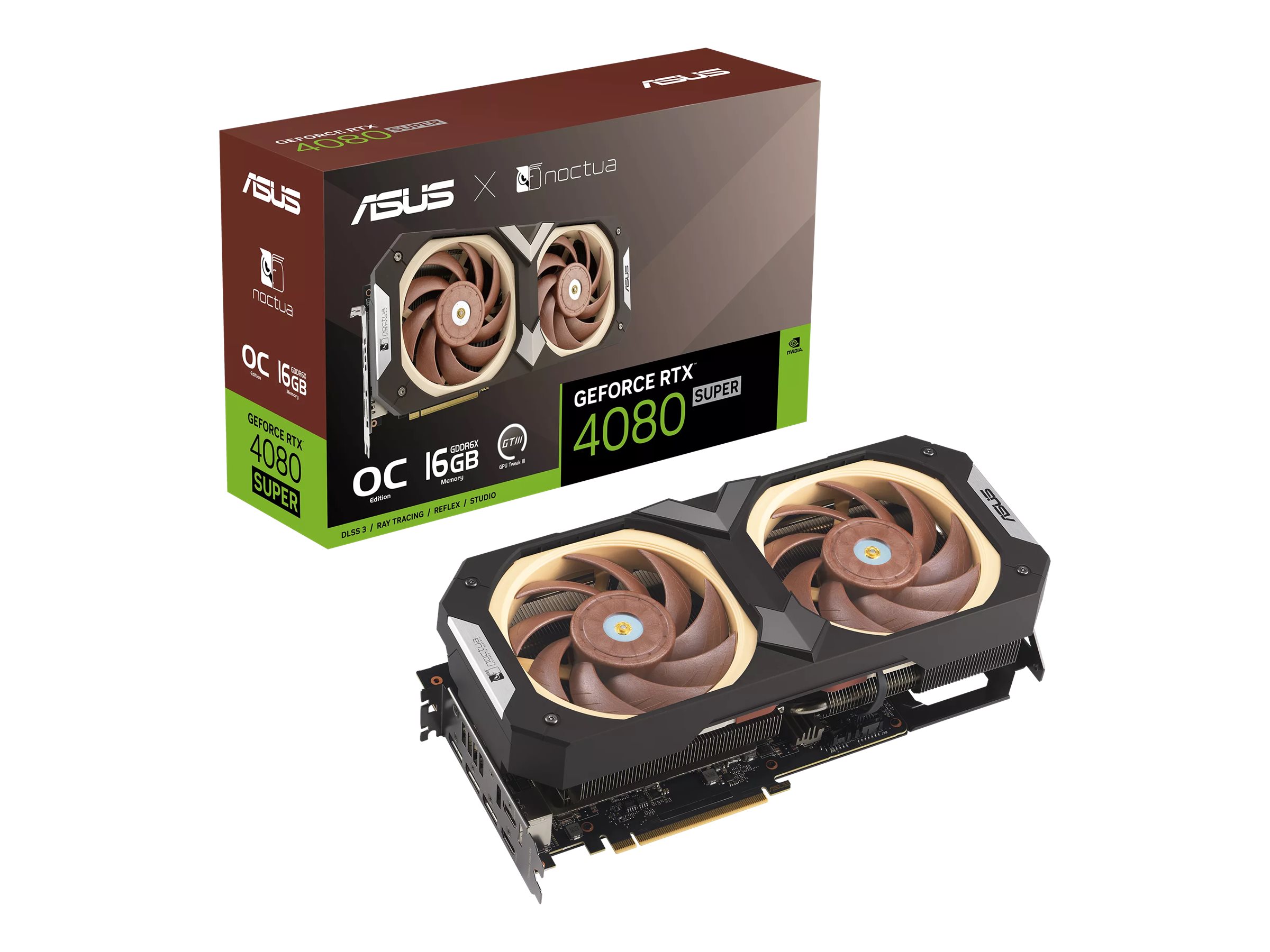 ASUS GeForce RTX 4080 SUPER 16GB Noctua | Overview, Specs