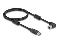 DeLOCK USB 3.0 USB-kabel 1m Sort