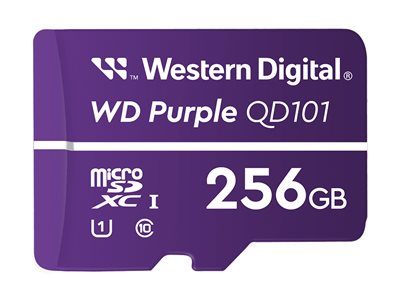 WD Purple 256GB SC QD101 microSD - WDD256G1P0C-85AEL0