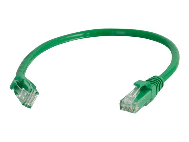 C2G Cat6 Booted Unshielded (UTP) Network Patch Cable - patch cable - 10 m - green