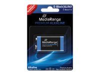 MediaRange Premium 6LR61 Standardbatterier