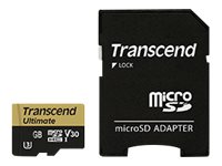 Transcend Ultimate - flash memory card - 64 GB - microSDXC UHS-I