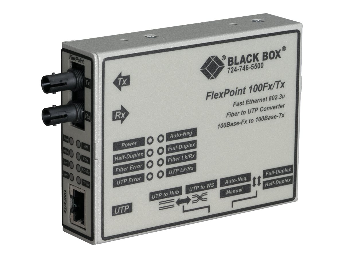 Black Box FlexPoint - Fiber media converter