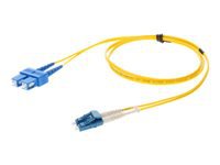 AddOn 8m LC to SC OS1 Yellow Patch Cable