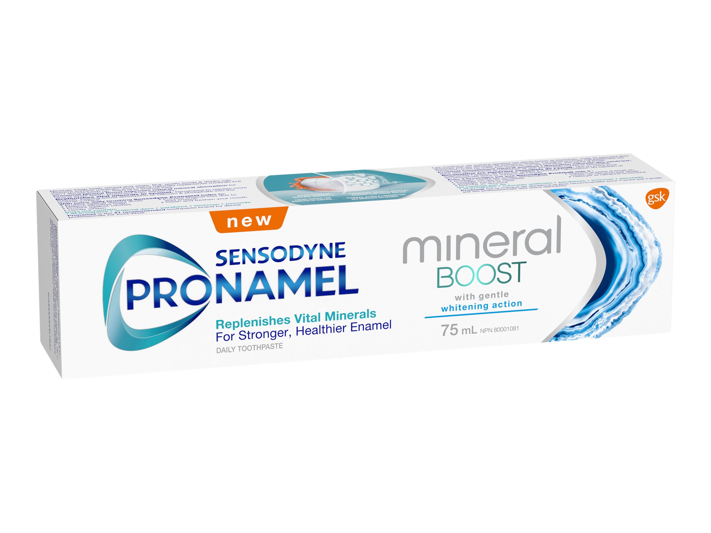 Sensodyne Pronamel Mineral Boost Toothpaste - Whitening Action - 75ml