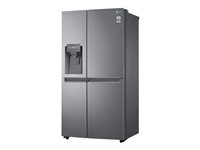 LG Køleskab/fryser 416liter Klasse E 218liter Fritstående Platinsølv 