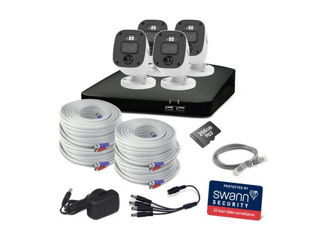 Swann SWDVK-8468542KMQB DVR + camera(s) wired AC Component Multi-angle 71340
