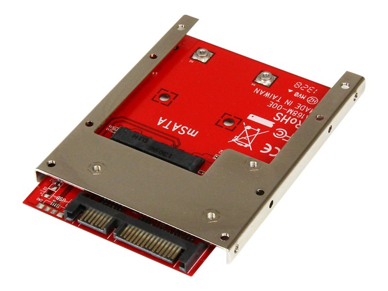 StarTech.com Adaptateur mSATA SSD vers SATA 2,5 - Carte