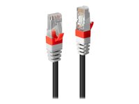 LINDY S/FTP Cat.6A Cable Black 15m