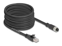 DeLOCK CAT 5e S/FTP 10m Netværkskabel Sort