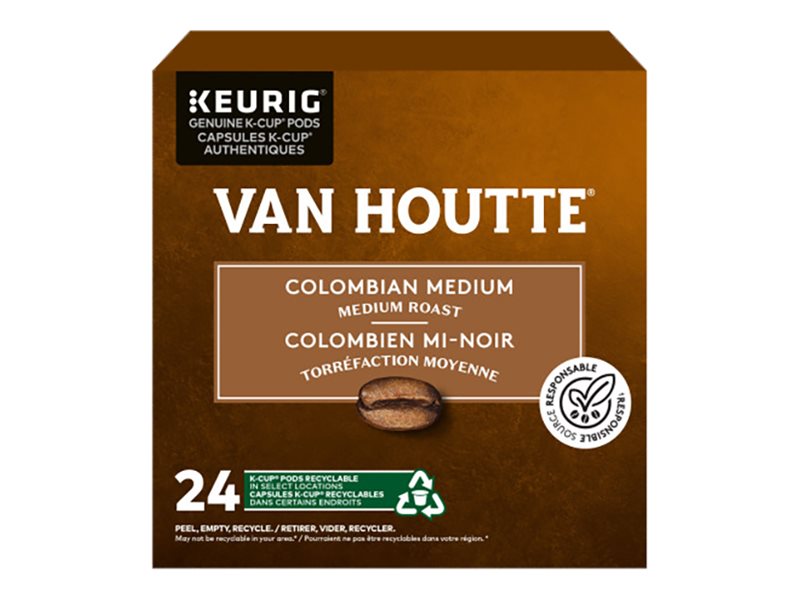 Van Houtte K-Cup Coffee Pods - Columbian Medium Roast- 24s