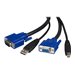 6 FT 2-IN-1 USB KVM CABLE SWITCH CABLE            