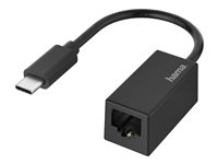 Hama Netværksadapter USB-C 1Gbps Kabling