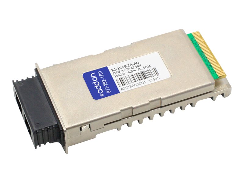 AddOn Cisco X2-10GB-ZR Compatible X2 Transceiver
