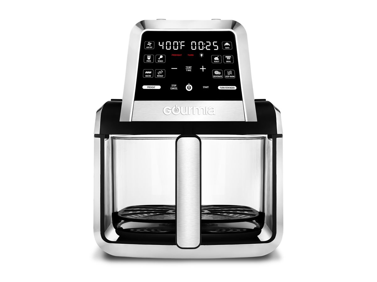 GOURMIA DIGITL AIR FRYER Black Silver 【公式通販】