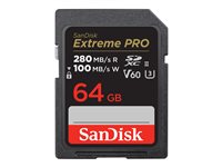 SanDisk Extreme Pro microSDXC UHS-II Memory Card 64GB 280MB/s