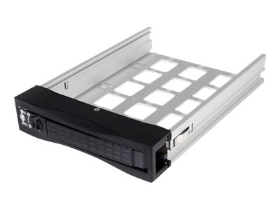 Startech Extra 2.5in or 3.5in Hot Swap Hard Drive Tray for SATSASBAY3BK storage drive carrier Product shot Back 78250