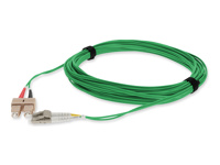 AddOn - Cordon de raccordement - Conformité TAA - LC/PC multimode (M) pour SC/PC multimode (M) 