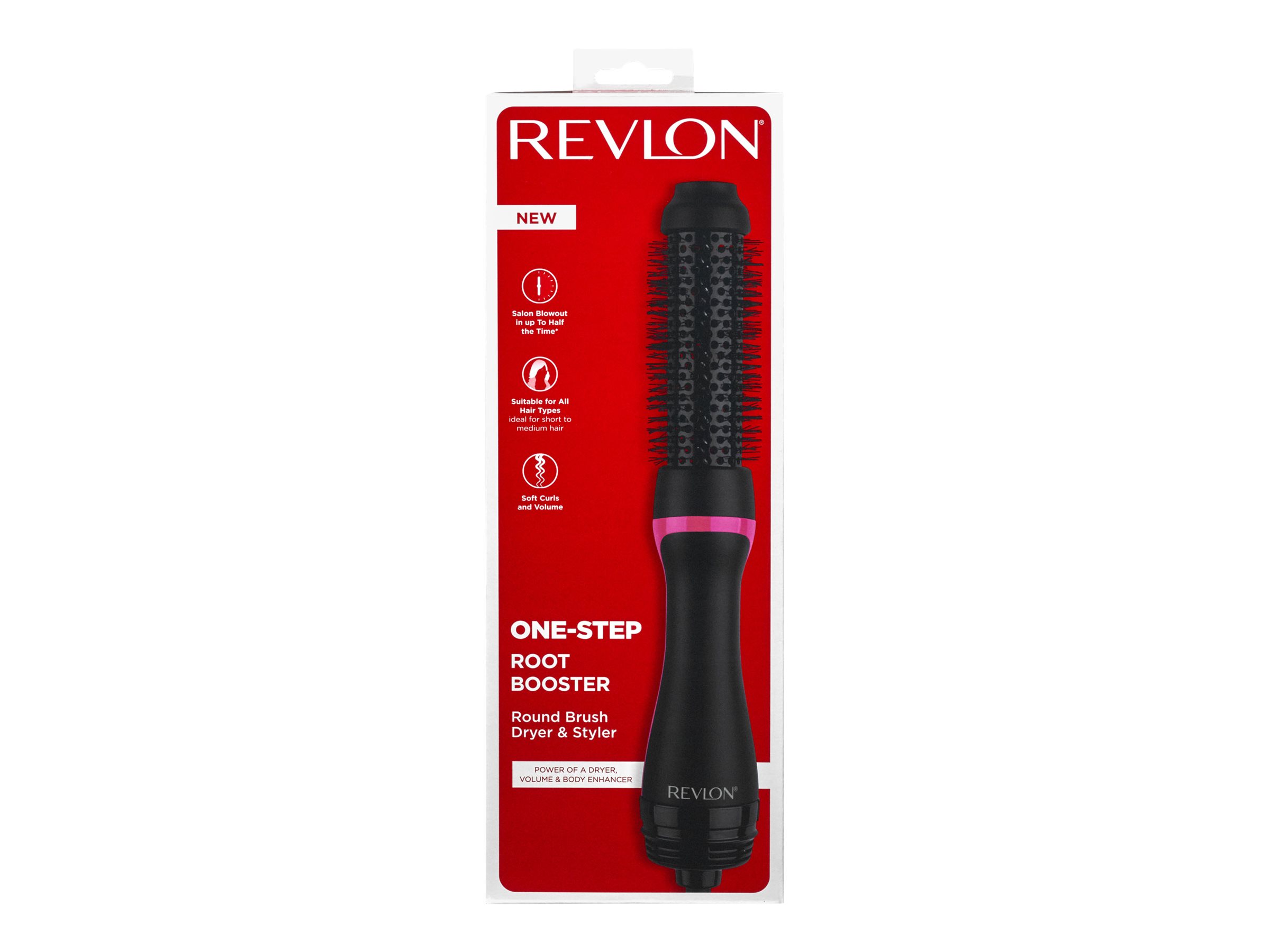 Revlon One-Step Root Booster Round Brush Dryer and Styler - Black - RVDR5292F