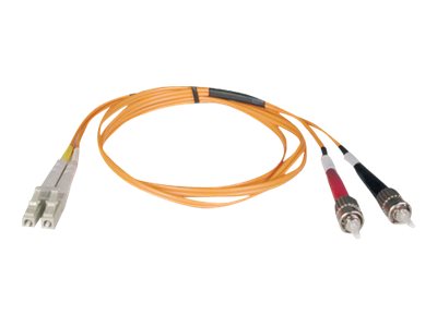 Tripp Lite 50M Duplex Multimode 62.5/125 Fiber Optic Patch Cable LC/ST 164' 164ft 50 Meter