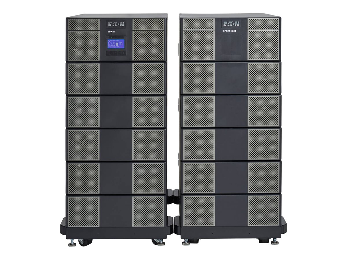 Eaton 9PXM 8-Slot Standard External Battery Cabinet for 9PXM Online Double-Conversion UPS, Add up to 3 EBMs, 14U Rack/Tower, TAA