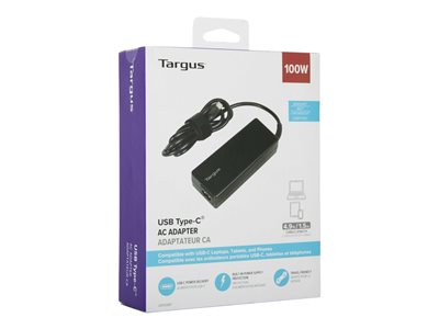 Product  Targus power adapter - 24 pin USB-C - 100 Watt