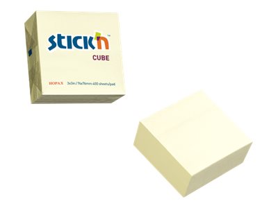 Stickn Regular Cubic Note Block 76 X 76 Mm 400 Sheets