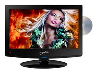 Supersonic SC-1512 15.4INCH Diagonal Class LED-backlit LCD TV with built-in DVD player 