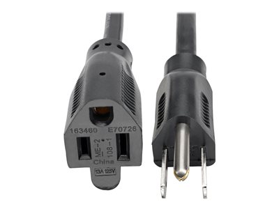Tripp Lite 15ft Power Cord Extension Cable Standard 16 AWG 5-15P 5-15R 13A 15'