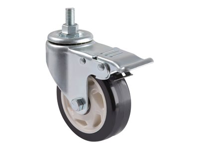 Tripp Lite Locking Caster Kit for Rolling TV/Monitor Carts