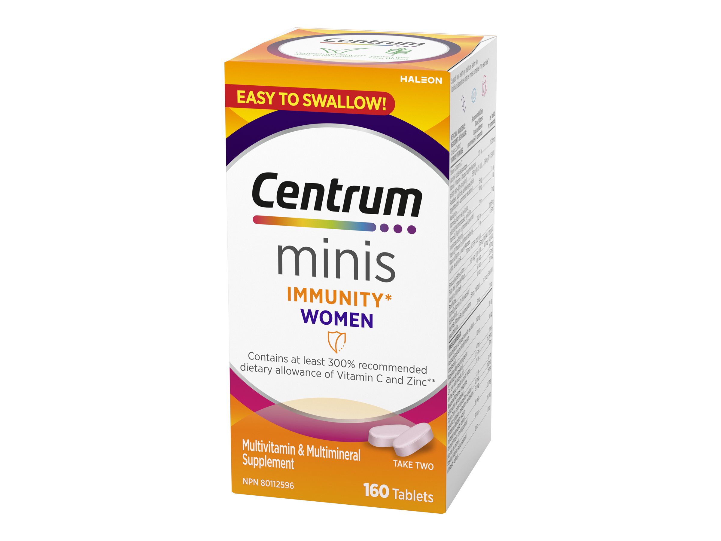 Centrum Minis Immunity Women Tablets - 160's