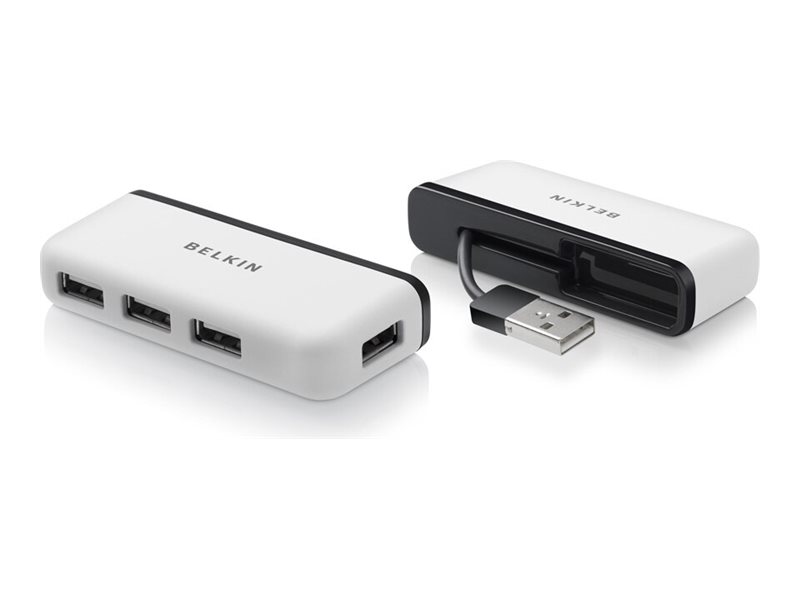 BELKIN Hub de Voyage 4 Ports USB 2.0 Noi