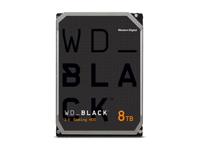 0718037858470 - Black 8002FZBX - hard drive - 8 TB - gaming - SATA 6Gb s - 8TB - Festplatten - WD8002FZBX - SATA-600 - 35