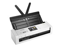 Brother ADS-1700W - Document scanner - Dual CIS - Duplex - A4 - 600 dpi x 600 dpi - up to 25 ppm (mono) / up to 25 ppm (colour) - ADF (20 sheets) - up to 1000 scans per day - USB 3.0, Wi-Fi(n), USB 2.0 (Host)