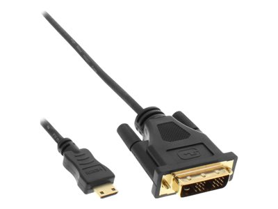 INLINE Mini-HDMI zu DVI Kabel 0,5m